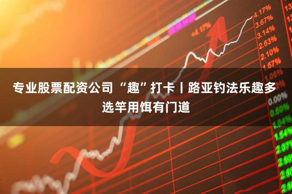 专业股票配资公司 “趣”打卡丨路亚钓法乐趣多 选竿用饵有门道